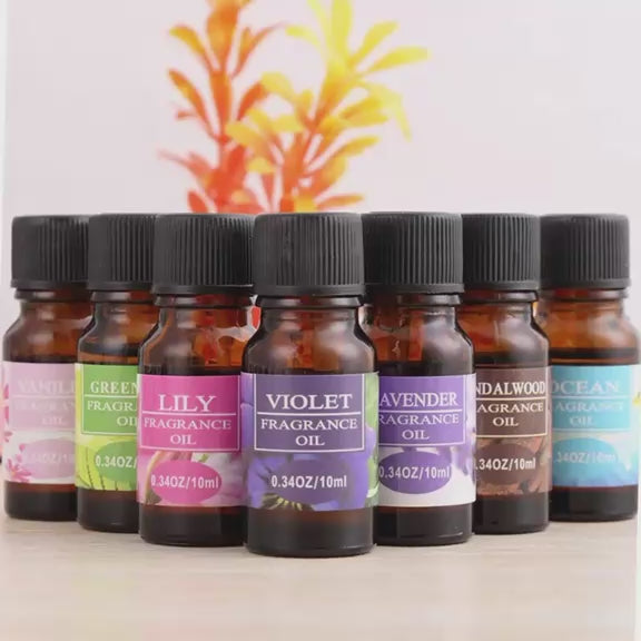 12 Premium Essential Oils Set  For Humidifiers & Diffusers